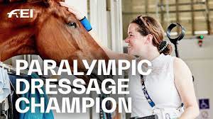 That is what sanne voets did at rio 2016, . The Rise Of Para Dressage Gold Medalist Sanne Voets The Otherside Of Youtube