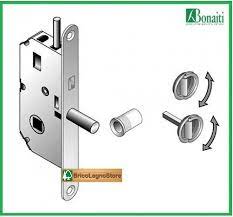 Maniglia in alluminio con sistema di chiusura a chiave, per la tua porta a soffietto. Serrature Per Porte E Serrature Per Mobili Kit Serratura E Maniglie Per Porte Libro B63 Bonaiti