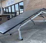 Solar Support for 20ft shipping container, two directions