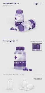 We have a rich list of different amazing bottle mockups for your design works. Free Pill Bottle Mockup Set Template Free Psd Templates