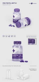 Download prescription template 05 (763 kb). Free Pill Bottle Mockup Set Template Free Psd Templates