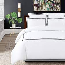 1057 results for hotel bedding collection. Echelon Home Three Line Hotel Collection Cotton Sateen 3 Piece Duvet Cover Set On Sale Overstock 9965408