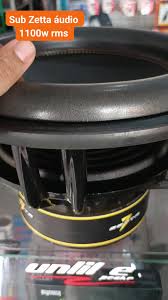 Sub Zetta áudio 12 polegadas 1100w rms