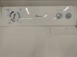 Amana washing machine won't turn on Used Set Amana Washer Ntw4600vq1 And Dryer Yned4500vq0 Max Used Appliances