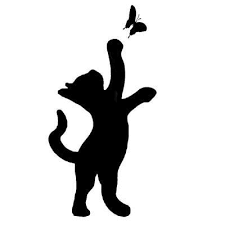 Pin By Aysel Kara On Bichinhos Black Cat Tattoos Silhouette Art Cat Quilt