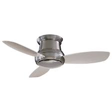 Whether to cool you down during the long, hot summer, or to blast away the chills when winter takes hold we've got a range of ceiling fans to compliment all styles and tastes. Minkaaire F518 Orb Oil Rubbed Bronze 3 Blade 44 Concept Ii Flushmount Ceiling Fan Integrated Light Handheld Remote Control And Blades Included Lightingshowplace Com