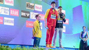 Speedo stars on parade in sydney: Mack Horton Podium Protest Draws Fina Warning