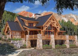 Timber Frame Mountain Homes Are Amongst The Top Design Choices For Today S New Home Buyers Click To View Ou Rustic House House In The Woods Rustic Home Design