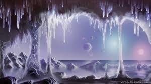 Sorted by views cavern high quality wallpapers. Fantasy Art Cave Moon Sun Planets Hd Wallpapers Desktop Background