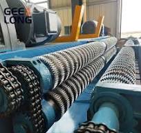 8 feet heavy duty wood log debarking machine INDONESIA
