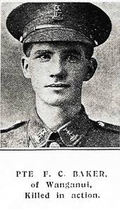 Rfn. Francis Charles Baker (1896-1917)