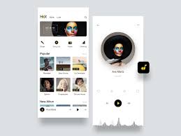 Bee Music Web App Design Mobile Design Inspiration App Development Design