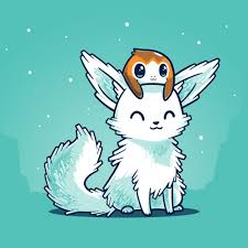 The Cutest Best Friends Get The Official Caribbean Blue Star Wars Crystal Fox Porg T Shirt Only At Teetu Star Wars Drawings Star Wars Art Star Wars Fandom