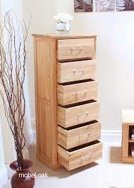 Many of our dresser designs come in a variety of different sizes, including wide, tall and narrow, so you can finally store them in style. Mobel Oak Tallboy Modern Design 6 Drawers Bedroom Chests Of Drawers