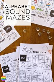 Then join in for the letters and their sounds for letter sound . Alphabet Sound Mazes Literacy Centers Kindergarten Learning Letters Literacy Center Activity