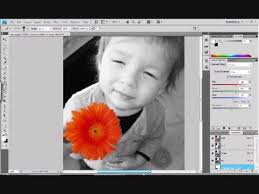 Black And White Picture With One Color Photoshop Photoshop How To Make One Object In A Picture Color And The Rest Black And White Photoshop Black And White Photography Software Photoshop Photography