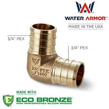 And pros don't want a callback to fix their own work on their dime. Water Armor Made In America 3 4 0 750 Inch And 1 2 0 500 Pex Connector Hardware Made With Lead Free Eco Bronze For Pex To Pex Plumbing Tubing Pipe Connections 1 41 X 1 41 X