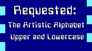 Letter case is the distinction between the letters that are in larger uppercase or capitals (or more formally majuscule) and smaller lowercase (or more . Requested The Artistic Alphabet Upper And Lowercase With 1996 Colors Youtube