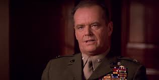 What is Jack Nicholson's character's name in A few good men? What made this  role so iconic for him?