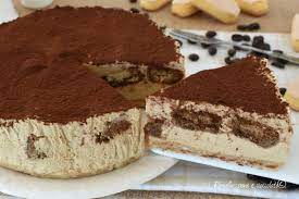 Cheesecake al tiramisù senza cottura. Cheesecake Senza Forno Al Tiramisu Dolce Senza Cottura Facile