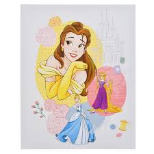 11x14 Disney Princess Group Canvas With Glitter Wall Art At Home — choose a quantity of disney princess canvas wall art. 11x14 disney princess group canvas with