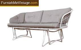 Ending feb 9 at 6:11pm pst. Restored Mid Century Modern Homecrest Patio Sofa Glider