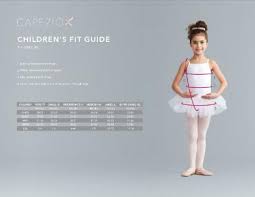 Capezio Future Star Size Chart Bedowntowndaytona Com