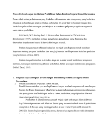 Kajian ilmu pendidikan, 4 (1). Meryinenglish Kurikulum Di Brunei Darussalam Academy Of Brunei Studies Newsletter Brunei Malaysia
