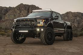 Hennessey Unveils The 349 000 Usd Velociraptor 6x6 Ford Velociraptor Ford Raptor Raptor Truck