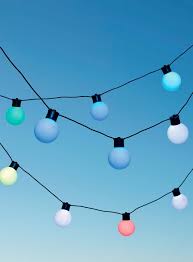 Led Glow Ball Light Strand Frontgate In 2020 Ball Lights Frontgate Color Changing Led