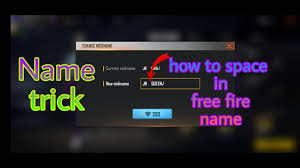 To get started changing your name in fire emblem heroes, the first thing you need to do is return to the main menu of the game where you can see your castle and your heroes. How To Add Space In Free Fire Game Name Garena Free Fire Youtube