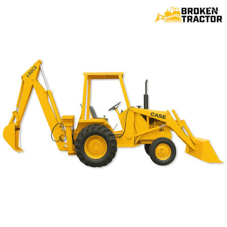 Case 480B Backhoe Loader
