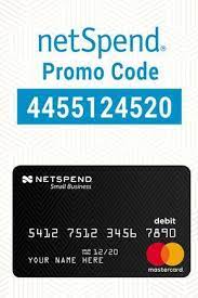 Netspend Promo Code Referral Links That Give You 20 Free Cash Free Gift Card Generator Free Promo Codes Promo Codes