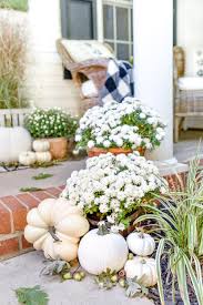 Saw something that caught your attention? Black White Fall Porch Fall Decorations Porch Fall Outdoor Decor Easy Fall Decor