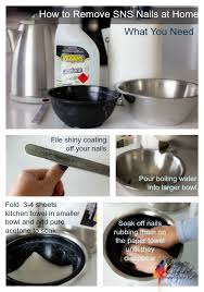 Pour acetone into a bowl big enough for two hands. How To Remove Sns Nails At Home In 6 Simple Steps