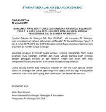 Senarai dan lokasi bazar ramadhan selangor 2020. Selangorku Pencemaran Bau Di Sumber Air Mentah Selangor Facebook