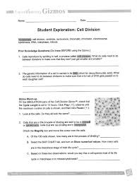 Cell division gizmo answer key activity a gizmo answer key cell division. Emily Angelle 1702 001
