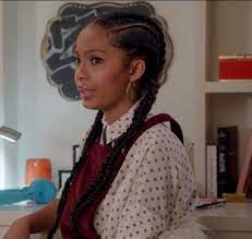 Yara Shahidi Rocks Cornrows On Blackish Hair Styles Braided Hairstyles Yara Shahidi Hairstyles Grown Ish