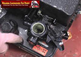 Loosen the pinch part of the arm that goes over the shaft. Replace Petrol Lawnmower Governor Springs Repairing Lawnmowers For Profit