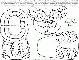 A lion mandala coloring page clipart design for advanced colorers. Chinese New Year Coloring Pages For Kids Coloring Home
