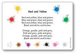 Are red green and blue primary colors? Red And Yellow Blue And Green A Colour Song With Lyrics In French And In English