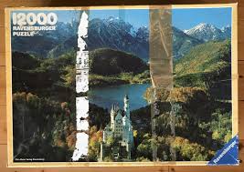 Bavarian castle is a stunning 2000 piece jigsaw puzzle by buffalo games, offered for the most experienced of puzzlers! 12000 Ravensburger Neuschwanstein Castle Rare Puzzles