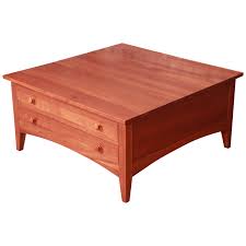 Ethan allen coffee table country french butler's coffee table 26 8300. Ethan Allen Solid Cherry Arts And Crafts Double Sided Coffee Table For Sale At 1stdibs