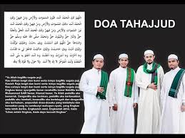 Membaca doa setelah sholat tahajud sangat dianjurkan. Unic Doa Tahajjud Youtube