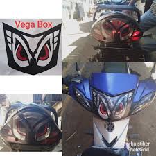 Stiker sporty buat vega r new Jual Stiker Lampu Depan Vega R Di Lapak Yoga Stiker Bukalapak