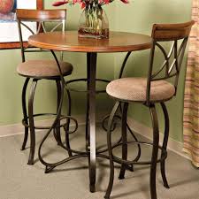 Bistro Pub Table Matte Pewter Bronze Tall Furniture Bar Counter Height Modern Modern Pub Dining Set Pub Table Sets Pub Table