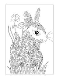 This mandala is in both 100 dpi jpg format and my standard high res transparent png format. Free Rabbit Coloring Pages For Adults Printable To Download Rabbit Coloring Pages