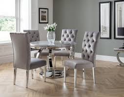 At bob's discount furniture, my buyers work hard to get the best possible deals and pass the savings on to you! Arundel Marble Round Dining Table Set 4 Chairs Furniture World