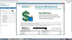 Additionally, sam's clubs, which is owned by walmart, also accepts the walmart credit card. Wal Mart Credit Card Allow Free Cash Withdraw Up T Myfico Forums 3948247