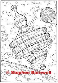 Consider using them in a science or math lesson, as something students can do whenever they finish their work early, or send them home for moms and dads to finish making use of their child. Sci Fi Coloring Page Space Station Adult Coloring Page Etsy
